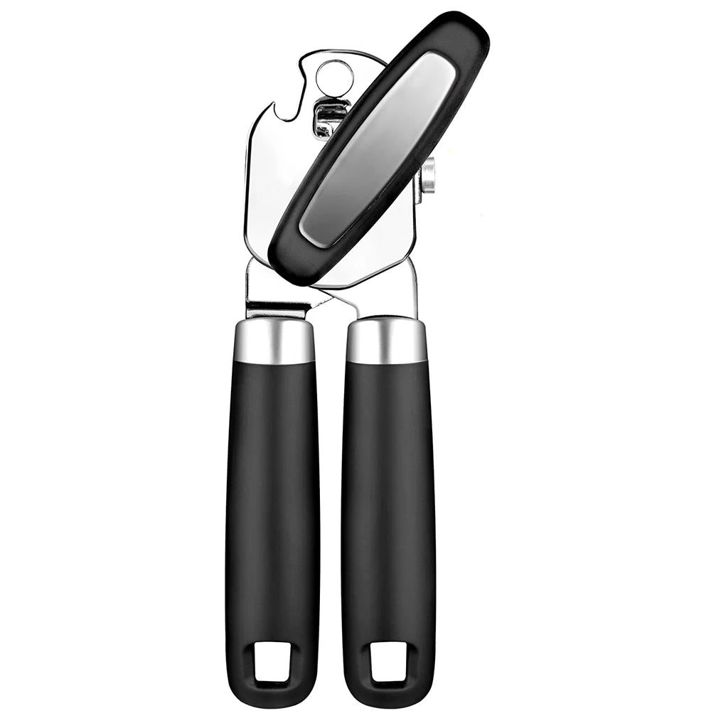 Multifunction Large Effort-Saving Rotary Heavy Duty Handheld Sharp Blade Cutting Jar Opener Manual Can Opener
