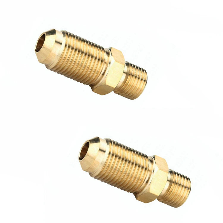 Custom Compression Pex Fittings Brass Bstp Flare Push-In Adapter to 1/8" Female Brass Cooker Fittings