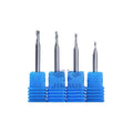 JR111 3.175mm Solid Carbide Single Flute End Mill 1F Milling Cutter for Wood MDF Aluminum