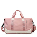 Sports Colorful Custom Logo Nylon Travelling Bag Travel Nylon Fitness Waterproof  Women Duffel Bag Weekend Gym Fitness Bag