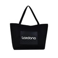 Eco Wholesale Customized Logo Cotton Tote Bag Fashionable Screen Printing Plain Letter Pattern Reusable Cheap Beach Shopping Bag