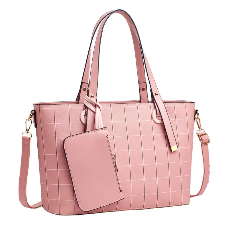 2022 Large Capacity Women Hot pink Cheap New Model Ladies Sorority Lunch Waterproof Printed Non-woven Tote Bag Handbags