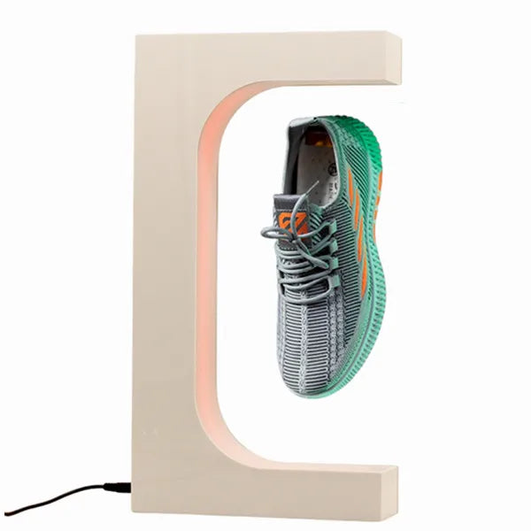 Factory Customize Spinning Magnetic Levitation Floating Shoes Display Stands with Remote Controller