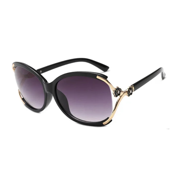 2024 Nice Outlook Good Price Ready to Ship Lacquer Roses Fashion Sunglasses Women