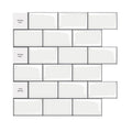3D Wall Panels Peel and Stick Self-Adhesive Real Bricks Effect Wall Tiles for Kids Room Bathroom Living Room TV Walls Sofa