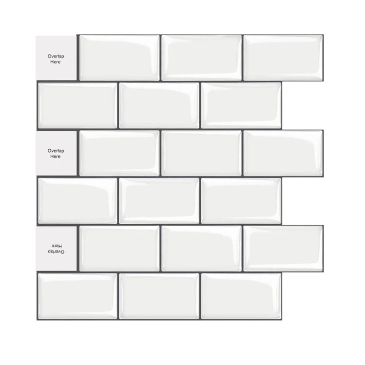 3D Wall Panels Peel and Stick Self-Adhesive Real Bricks Effect Wall Tiles for Kids Room Bathroom Living Room TV Walls Sofa