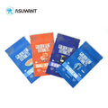 Custom Printing One 2 Per Packs Cigar Packaging Aluminum Foil Humdid Resealable Zip Lock Wraps Bag for Cigar Stick Tobacco