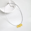 Hot Black Bohemian Women's Necklace Choker with White Crystal Hook Style Fashion Jewelry