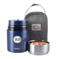 Tafuco 800ml Stainless Steel Vacuum Insulated Thermal Food Jar Food Flask