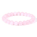 Wholesale Natural Stone Beads 6mm 8mm 10mm Agate Hand String Trendy Gold Plated Gemstone Crystal Stretch Bracelets for Women