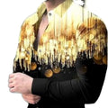 Manufacturer New High Quality Digital Printing Single Breasted Quick Dry Breathable Casual Spring Shirt for Men