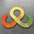Logo Rugs Custom Room Modern Shaped Hand Tufted Carpet Custom Circle Mats