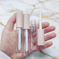 Makeup Chubby Empty Round Lip Gloss Container Tubes Unique Clear Lipgloss Tubes Lip Balm Container
