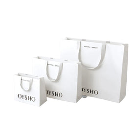 Wholesale High Quality Kraft Paper Gift Bag with Drawstring Hot Stamping for Shoes Clothing Store Cosmetics Jewelry Packaging