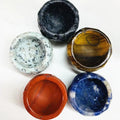 Wholesale New Design Nature Multifunctional Crystal Tiger Eye Bowl Hand Carvings for Sale
