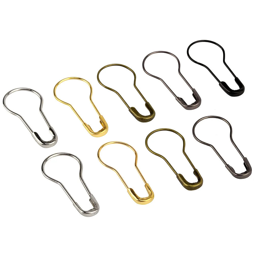 7/8 Inch Pear Shaped Safety Pin for hang Tag Bulb Safety Pin