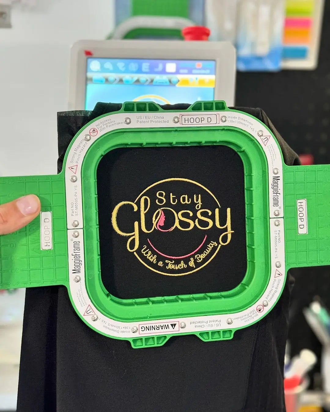 Magnetic Embroidery Hoopmaster Home Use Plastic Hoop Brother Entrepreneur PRS100 VR PR680WC PR650 PR655 PR670E PR620C PR1055X