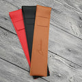 Factory Wholesale Custom logo PU Leather Pen Pouch