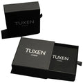 Customized Square Black Paper Drawer Jewelry Box and Super Fiber Pouches