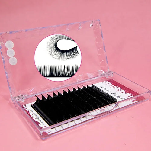 0.07 Dd Curl 22Mm 23Mm 24Mm Premium Quality Individual Lash Extensions Pbt Eyelashes