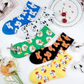 XIANGHUI Fashion Women's Hosiery Sports Cartoon Cute Pet Puppy Autumn and Winter Stockings Women Socks
