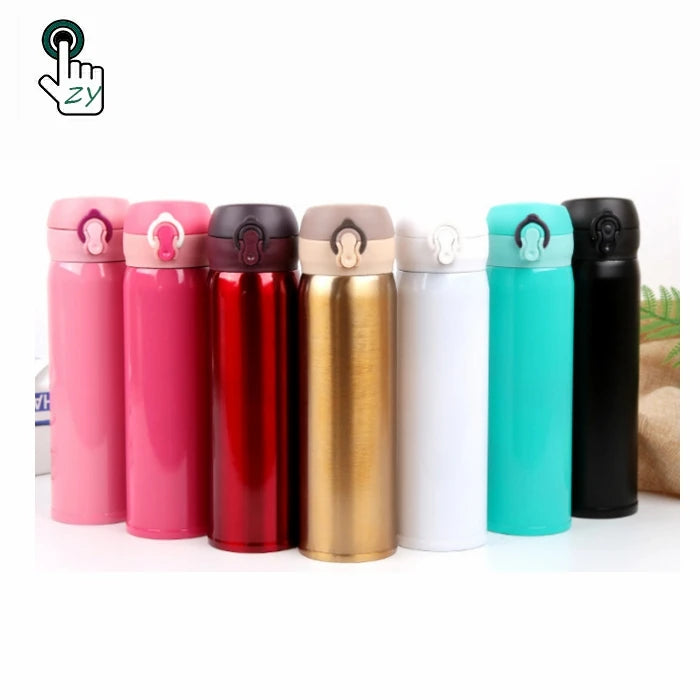 Thermosflasche Termos Cups for Water De Agua Para Agua Personalizados Stainless Steel Metal Thermos