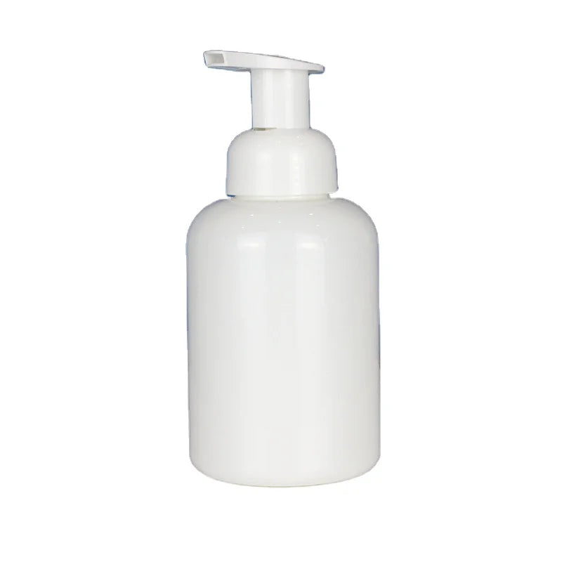 Hot Sale 250ml 500ml PET Plastic Skin Care Serum & Face Cream Packaging Bottles Round Square Design with Pump Sprayer