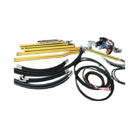 5 Way Hydraulic Piping Kit for PC35 PC75 PC200 Excavators Hydraulic Breaker Piping Kit