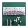 KANGSHI Dacron Air Conditioner Cover Windshield Air Conditioning Baffle Shield Wind Guide Straight Anti-wind Shield Art Deco