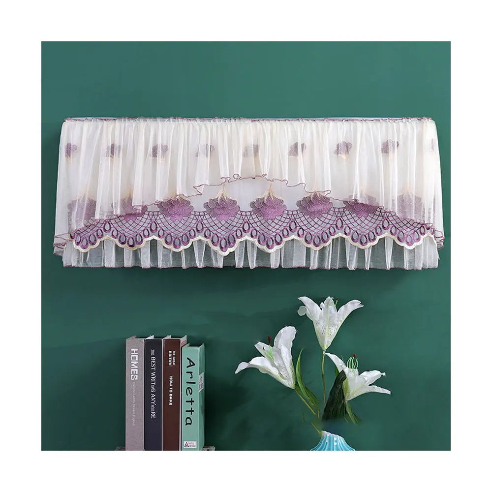 KANGSHI Dacron Air Conditioner Cover Windshield Air Conditioning Baffle Shield Wind Guide Straight Anti-wind Shield Art Deco