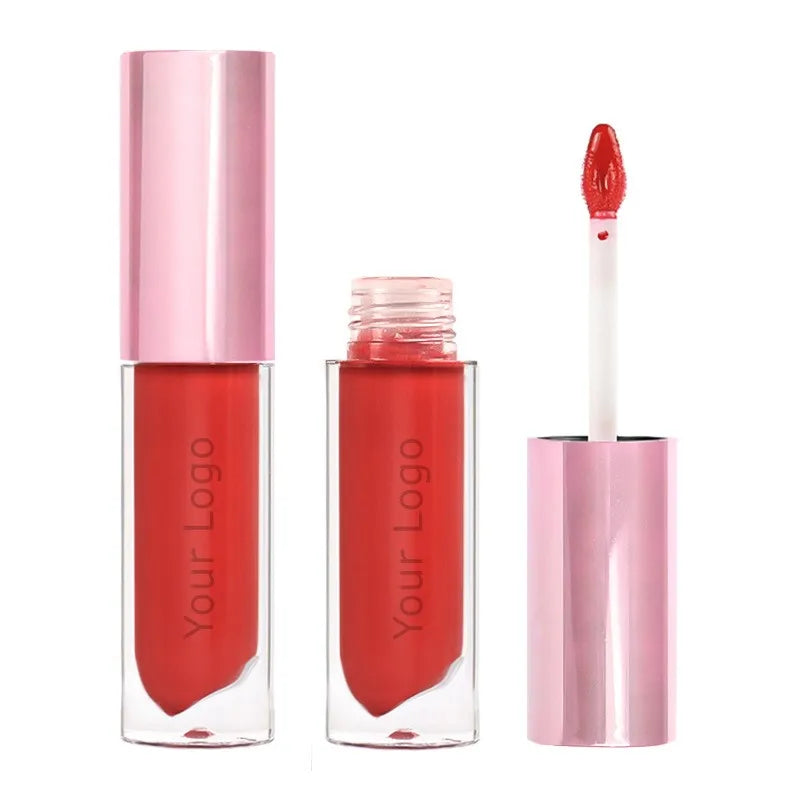 Custom Logo Lip Gloss Shiny Lipgloss Matte Lipstick Waterproof Liquid Matte Lipstick Glossy Moisturizing Lip Gloss