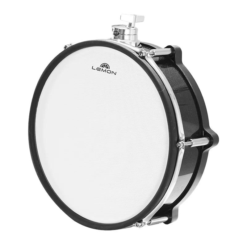 Lemon Wooden Drum Pad 12" Dual Zone Mesh Head for Electronic Drum