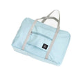 Manufacturer Selling Fashionable Single Shoulder Travel Bag Polyester Folding Laundry Shopping Luggage for Ladies Rolling
