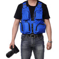 2022 Outdoor Vest for Men Embroidery Summer Fishing Suit Multi-pocket Vest Mountaineering Vest
