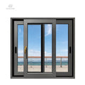 Custom Designed Double Glazed Windows with Windproof and Heat Insulating Aluminum Alloy Frame Sliding Windows