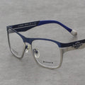Wholesale Designer Eyewear Ladies Square Glasses Frames Metal Frame Eye Wear Eyeglasses Frames for Women