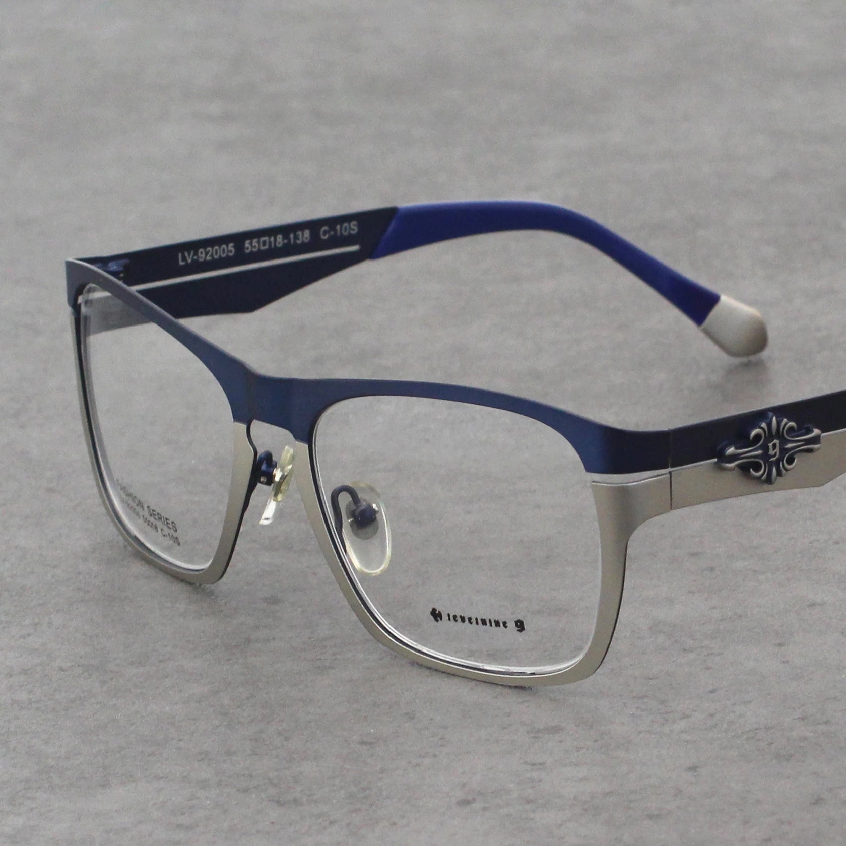 Wholesale Designer Eyewear Ladies Square Glasses Frames Metal Frame Eye Wear Eyeglasses Frames for Women