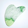 HZ Natural Stone Body Facial Gua Sha Plate for Back Scraping Massager Xiuyan Jade Guasha Board