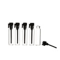 Portable Transparent Flat Glass Custom Screen Printed Essential Oil Spray Bottle Pump Sprayer Multi-Size 100pcs Minimum Order