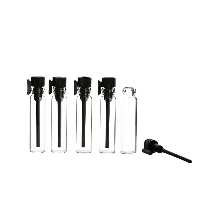 Portable Transparent Flat Glass Custom Screen Printed Essential Oil Spray Bottle Pump Sprayer Multi-Size 100pcs Minimum Order