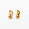 JOOLIM  High End 18K Gold Plated Stainless Steel  Link Chain  Drop Earring