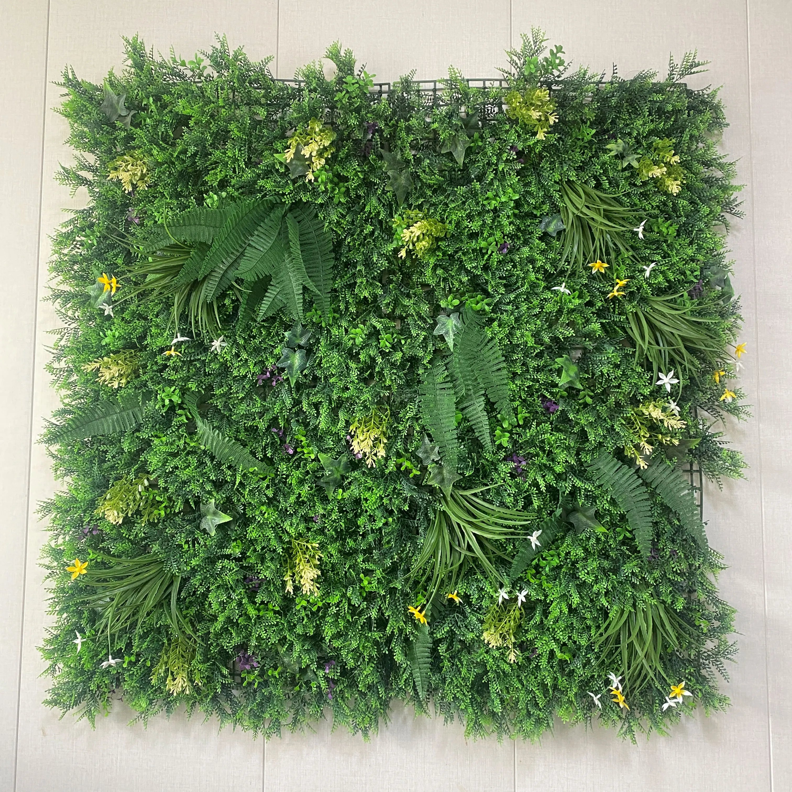 Green Wall Artificial Plastic Grass Foliage Decorative Plant 031 UV Stable Waterproof Durable Outdoor Use