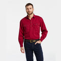 Men's Custom Long Sleeve Work Shirt OEM Service Available