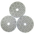 High-Hardness Diamond Tools Marble Stone 3\" 4\" Resin-Bonded Polishing Pads Grinding Disc Kits OEM OBM Customization Support