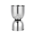 European Style bar Tool Accessory Round Shape 20/40ml Stainless Steel Delicate Polishing Jigger