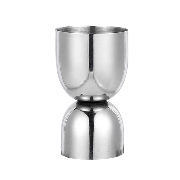 European Style bar Tool Accessory Round Shape 20/40ml Stainless Steel Delicate Polishing Jigger