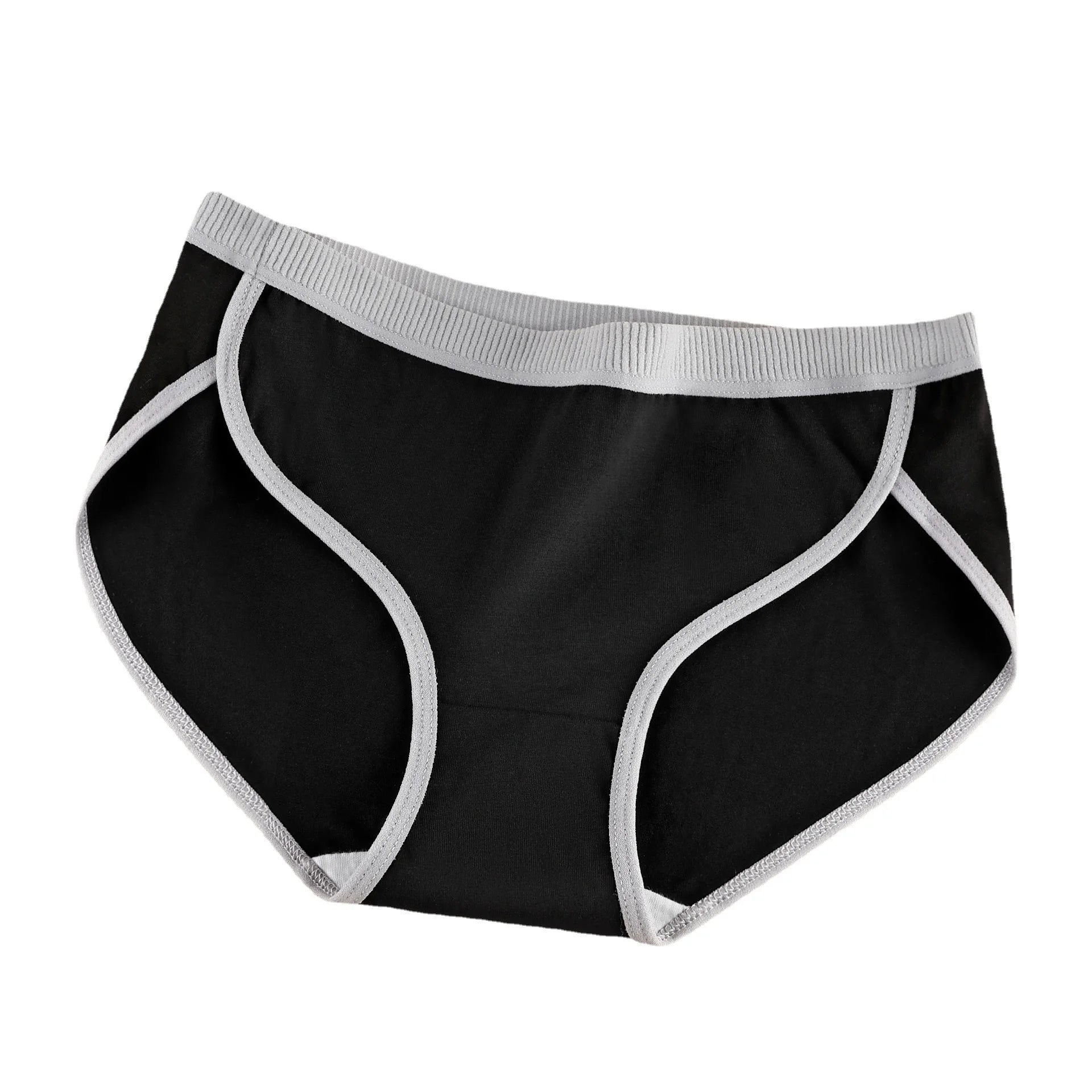 Mid Rise Cotton Women's Panties Breathable Comfortable Young Girl Panties Womens Sxey Underwear