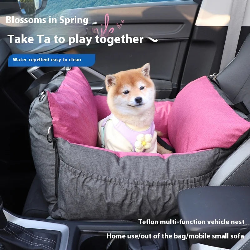 Easy-to-Clean Removable Cat Nest Cushion for Dogs Kennel & Car Travel Pet Carriers & Travel Supplies