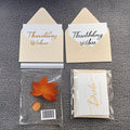 Customized Wedding Thank You Card Elegant Design for Grateful Brides and Grooms