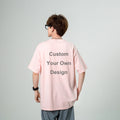 High Quality 100% Cotton 240GSM Oversize T-Shirts Factory Direct Sale Soft Comfortable Solid Pattern Knitted Logo Printing